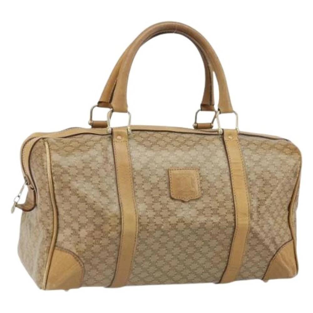 Celine Vintage Pre-owned Plastic Håndtaske - Vintage - Dame - Beige - ONE SIZE -