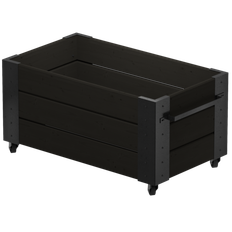 Plus Cubic Blomsterkasse m/hjul  87x45 cm