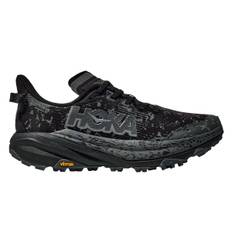 Hoka Speedgoat 6 GTX Womens | Black / Outer Orbit - Black / Wide / 4