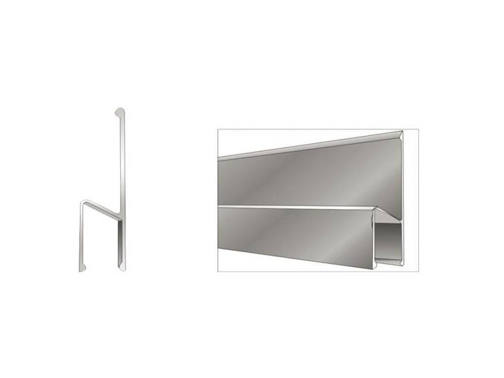 Wisent retteskinne alu 100 cm H-profil