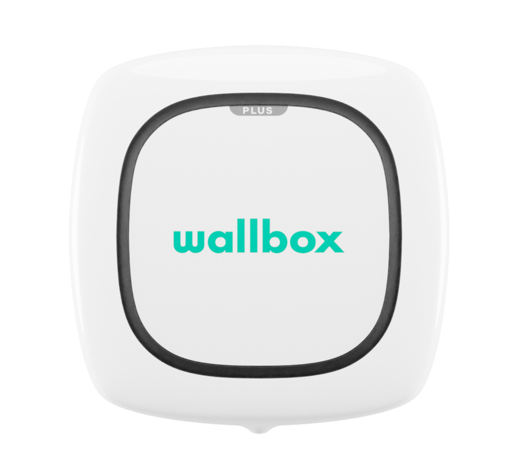 Wallbox Pulsar Plus Vit laddbox 3-fas inkl. installation