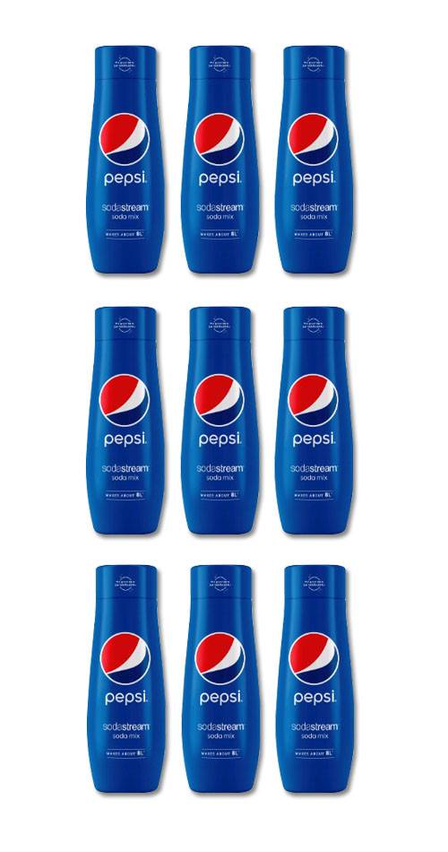 SodaStream - Pepsi (9 stk) - Bundle - Fri fragt og klar til levering - Prismatch