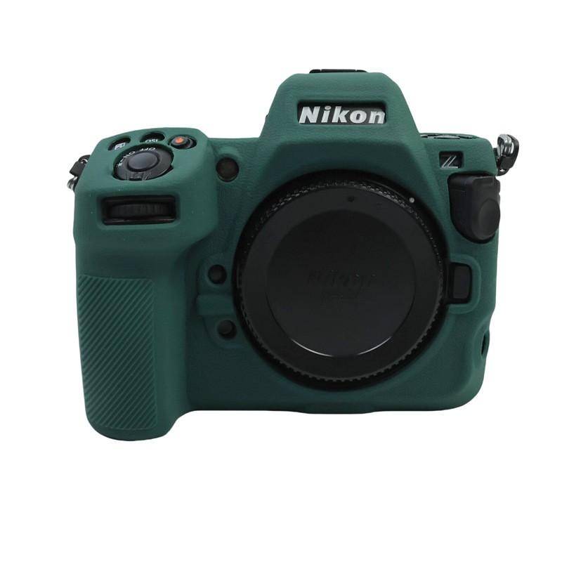 SilikonkameraKroppsskydd Nikon Z8 Fullformat Spegellös Skyddande Ärm Fodral Svart Grön Orange Marinblå