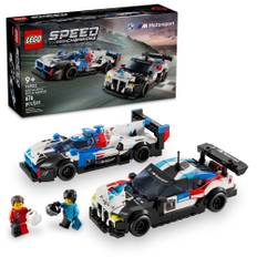 LEGO Speed Champion BMW M4 GT3 BMW M Hybrid V8 Race Car Combo Toy Present Block Boys Girls Children 8 Years Old 9 Years Old 10 Years Old 11 Years Old
