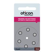 Oticon - 312 Batteri