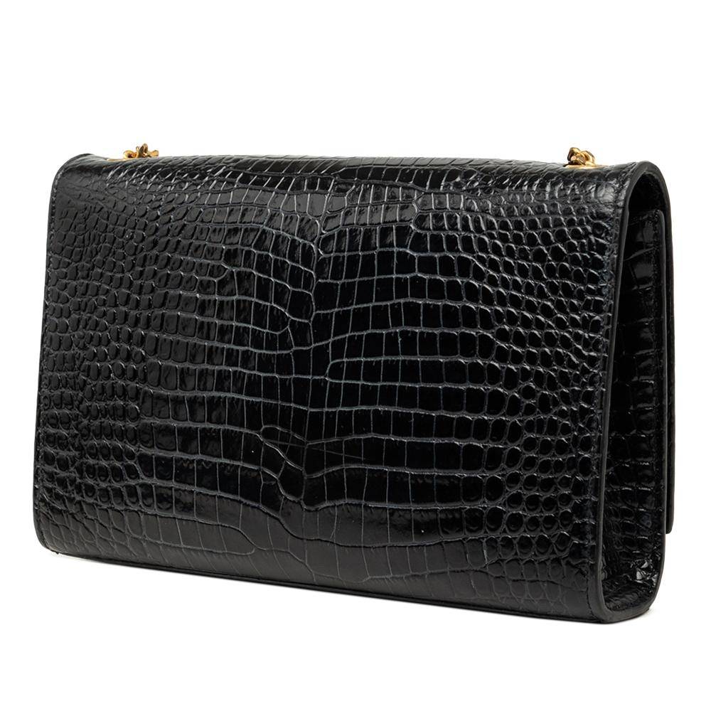 Yves Saint Laurent Vintage Crossbody Bag Stl.  - Black (L 15.50cm x W 24cm x D 5cm)