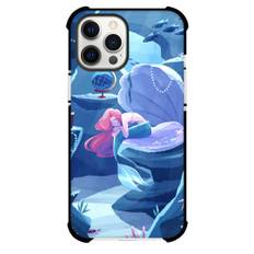 The Little Mermaid Ariel Phone Case For iPhone Samsung Galaxy Pixel OnePlus Vivo Xiaomi Asus Sony Motorola Nokia - Ariel Sitting On Shell In The Ocean