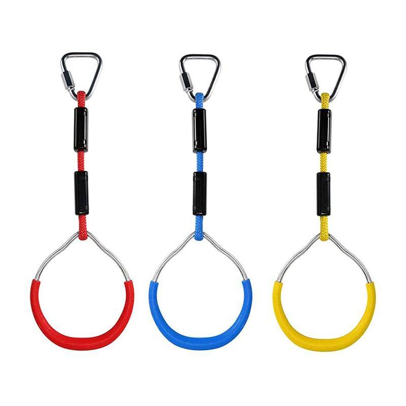 Gungringar för utomhusbruk Gymnastikring Klättring Hängringar Gungor Tillbehör Barn Klätterutrustning Trädgård Fitnessleksaker