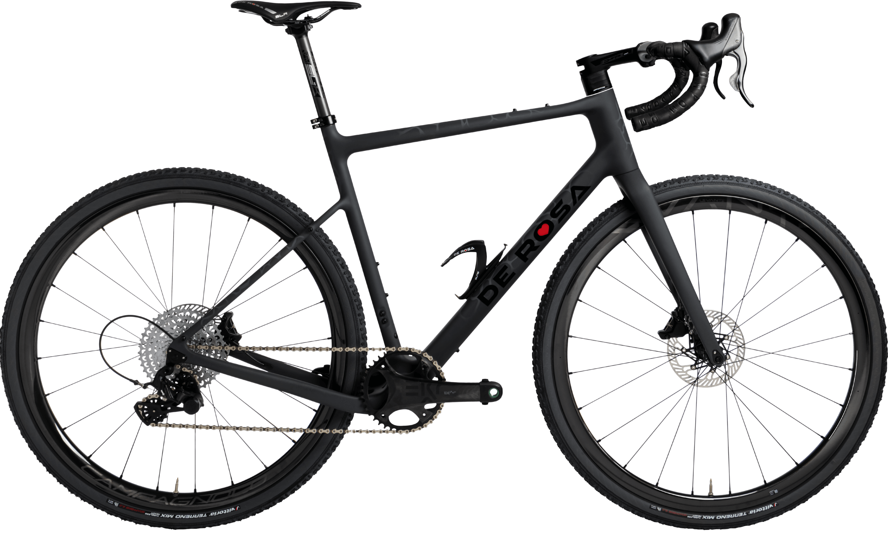 De Rosa Spider Rival XPLR | Fulcrum RR3 - Size 49 / BR 52.5 / Mercurio