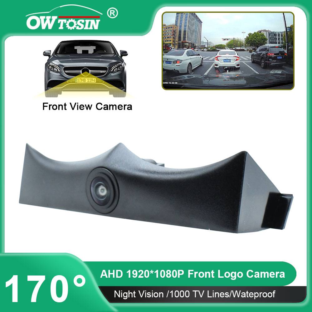 For Audi A4 A4L S4 RS4 B8 B9 8W 2016 2017 2018 2019 Front Logo View Camera 170° AHD 1080P Fisheye Lens Vehicle Car Camera