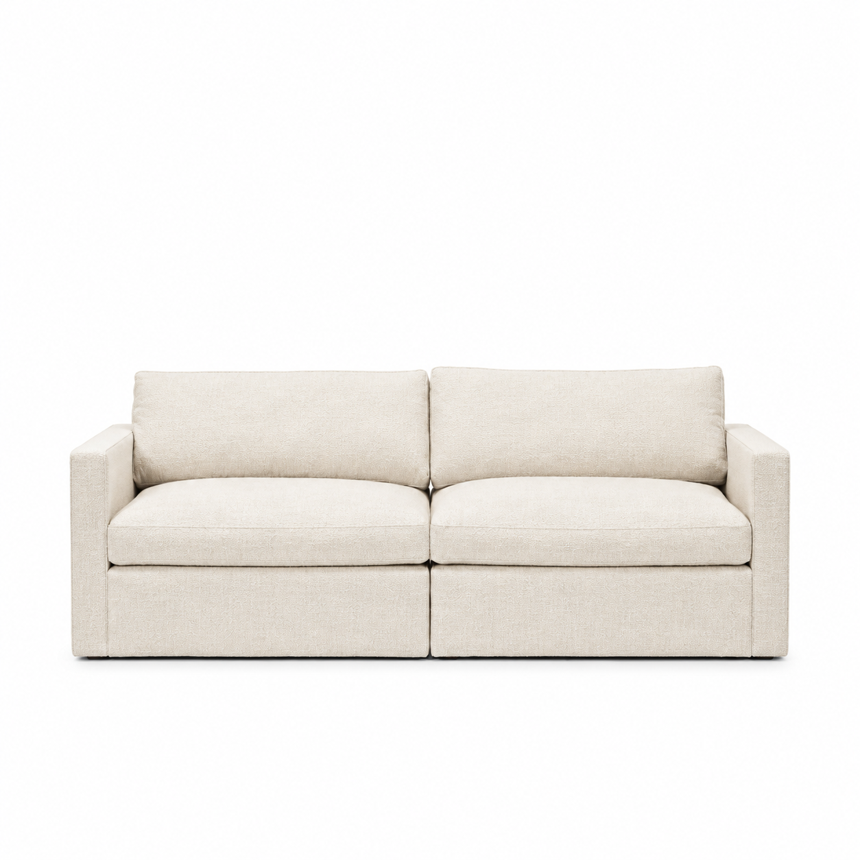Lucie Grande 2-Sitssoffa Eggshell