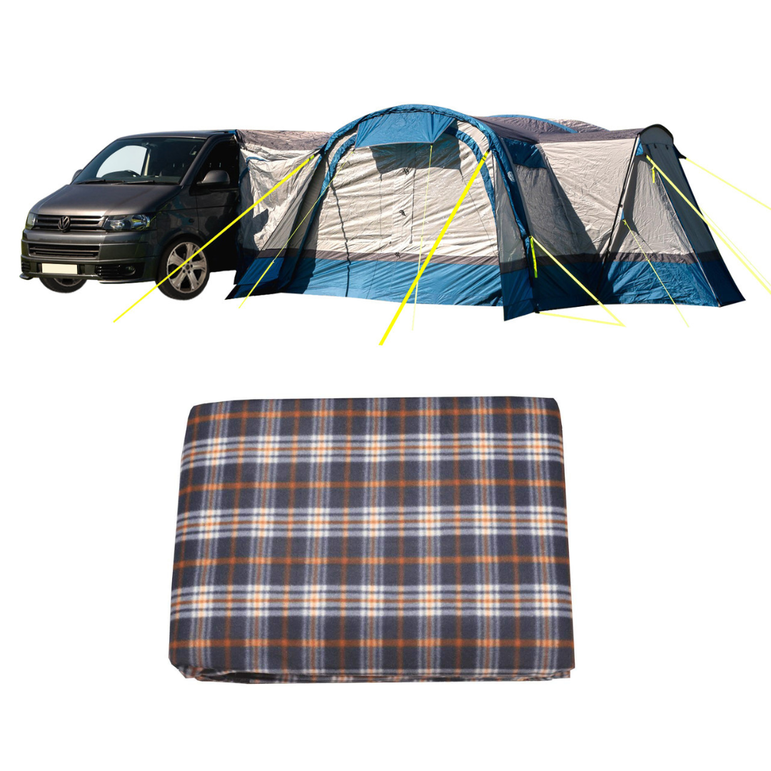 Cocoon Breeze® v2 Campervan Awning - Blue