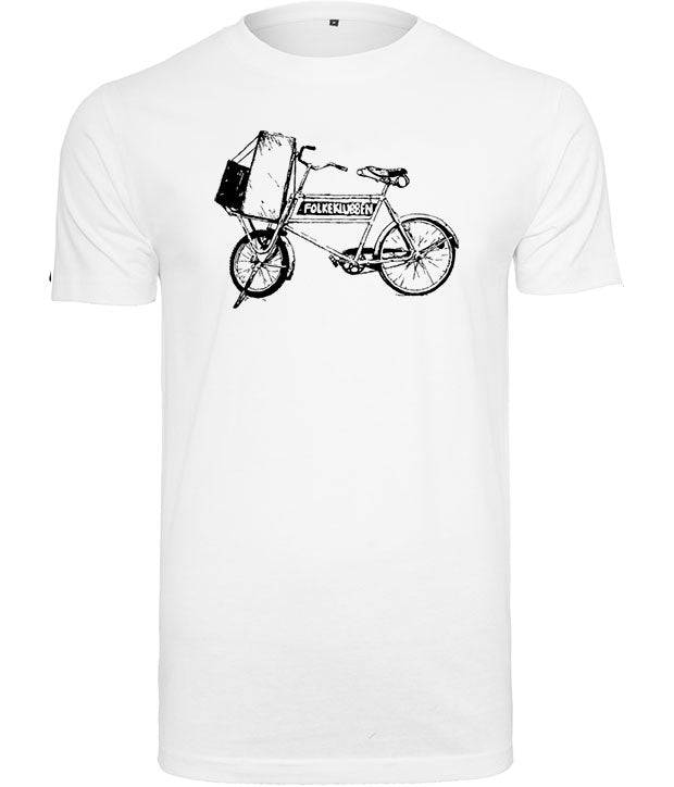Cykel, Økologisk T-shirt - WHITE / 3XL