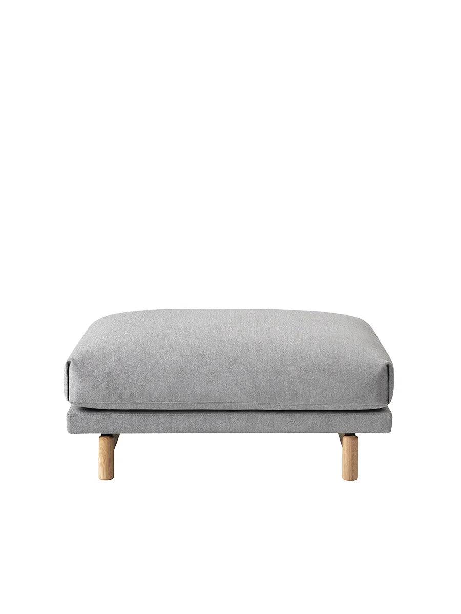Rest puf fra Muuto Grey - Hallingdal 123 / Grå - Jacobsen Plus