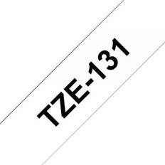 BROTHER TZe 131 Kompatibel tape 12mm, Sort tekst på Klart 8M