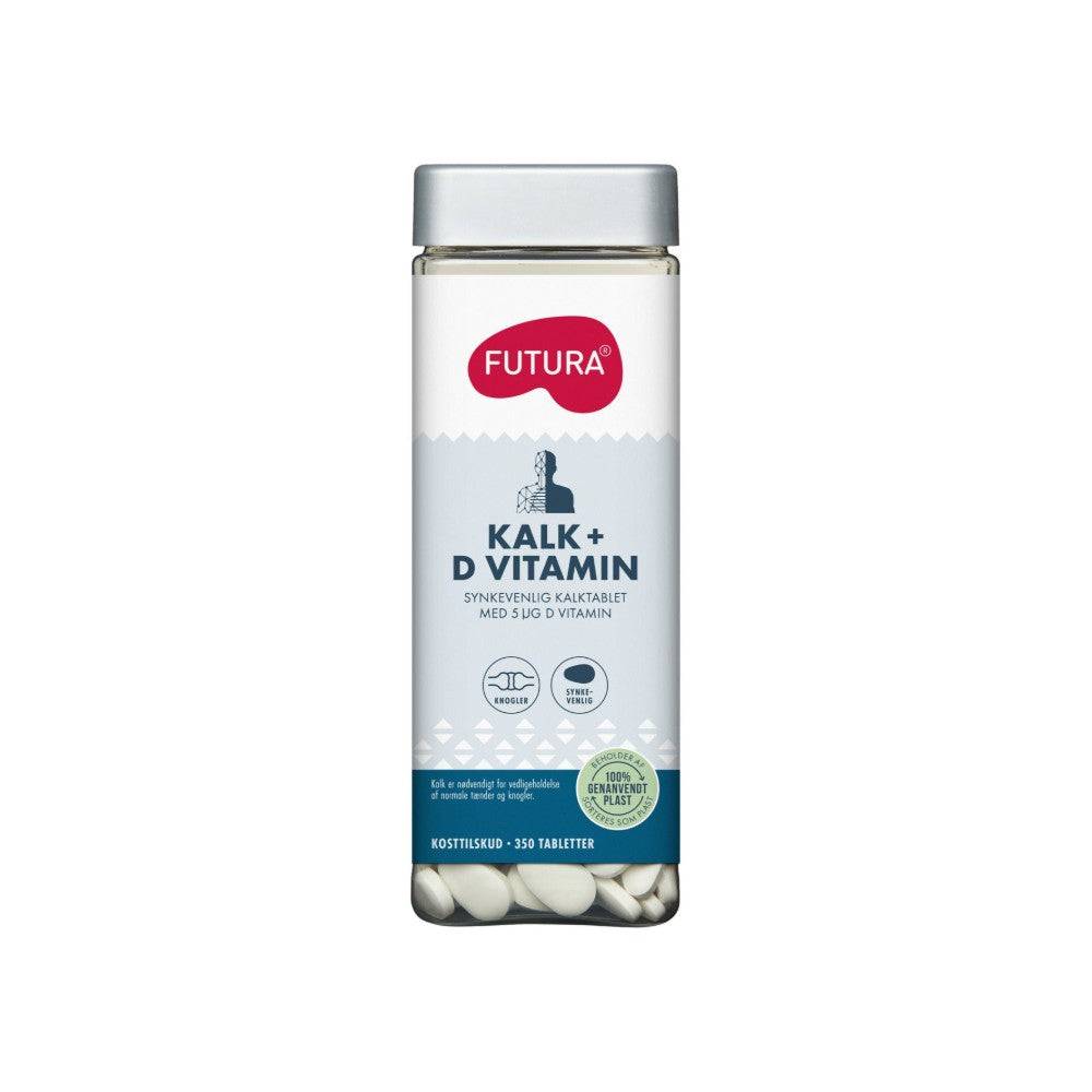 Futura Kalk + D 350 stk - Kosttilskud
