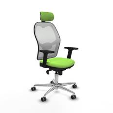 Ergonimisk Kontorsstol med Nackstöd - Piqueras y Crespo 2D086G2 i Pistagegrön
