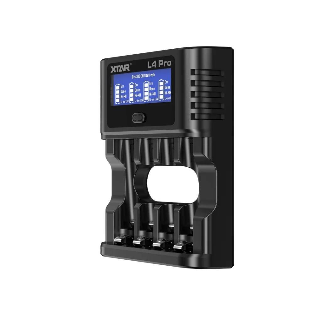 Battery charger R03 / AAA and R6 / AA Li-ion 1,5V / NiMH Xtar L4 PRO