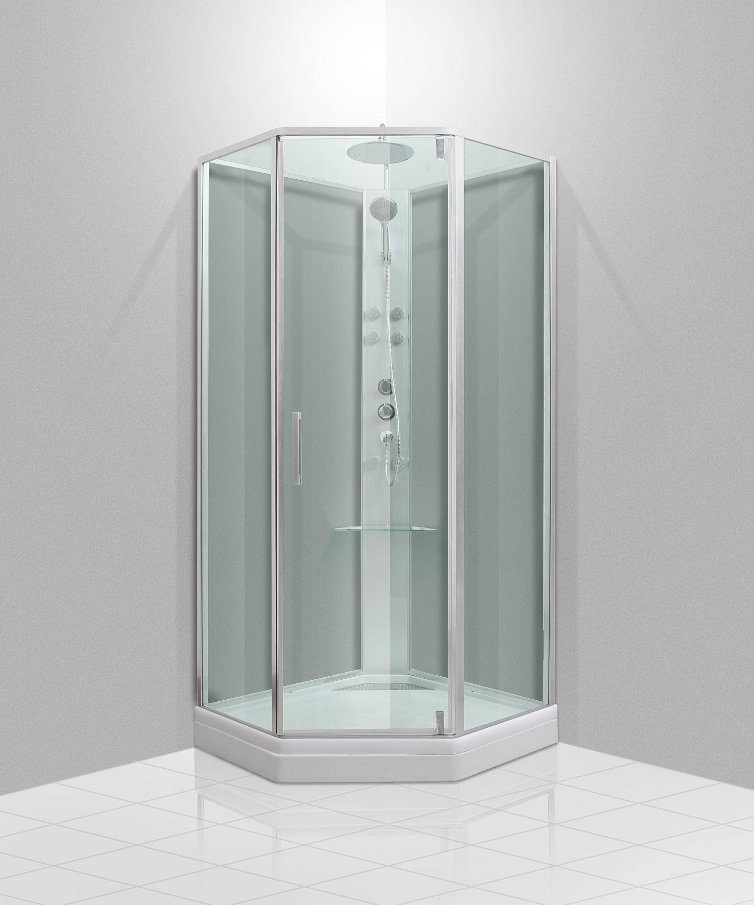 Marienlyst Select Brusekabine - Klar Glas / 90 x 90 cm