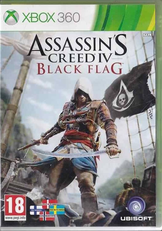 Assassins Creed IV Black Flag - Dansk - XBOX 360 (B - Grade) (Genbrug)