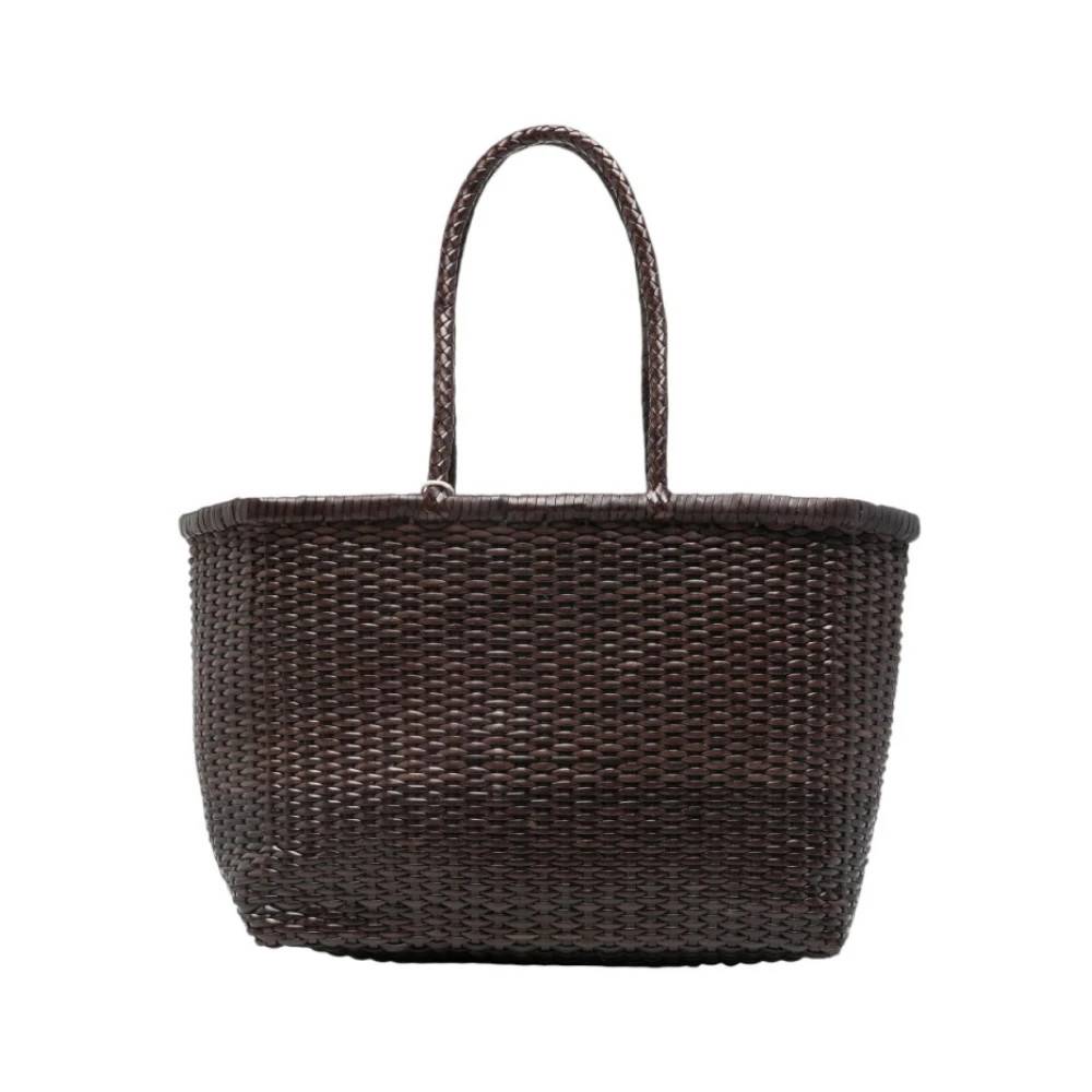 Dragon Diffusion B Weave Big Tote - Tasker - Dame - Brun - ONE SIZE - Læder