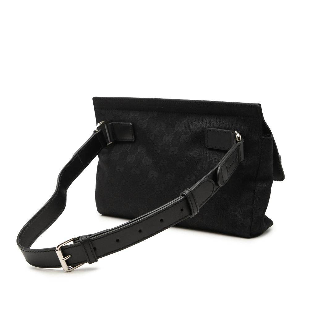 Gucci Vintage Gucci Belt Bag Stl. - Gucci Vintage Från Magasin - Black (L 17.50cm x W 26cm x D 5cm)
