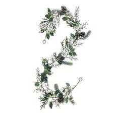 Artificial Christmas Rattan Pine Needles Red Fruit Pinecone Rattan Home Decoration
