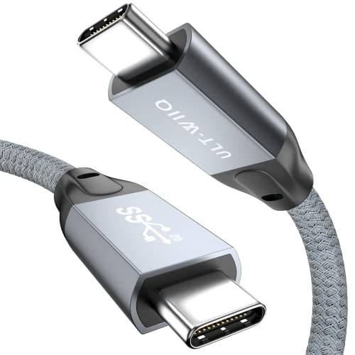 USB C Kabel auf USB C 20Gbps 100W 240W, USB C 3.2 Gen2x2 Datenkabel, PD 3.1 PPS eMarker Schnelllade, 5K60Hz 4K144Hz 2K240Hz USBC Videoübertragung für Laptop, Handy, USBC Hub, Tablet, SSD, Monitor (1m)