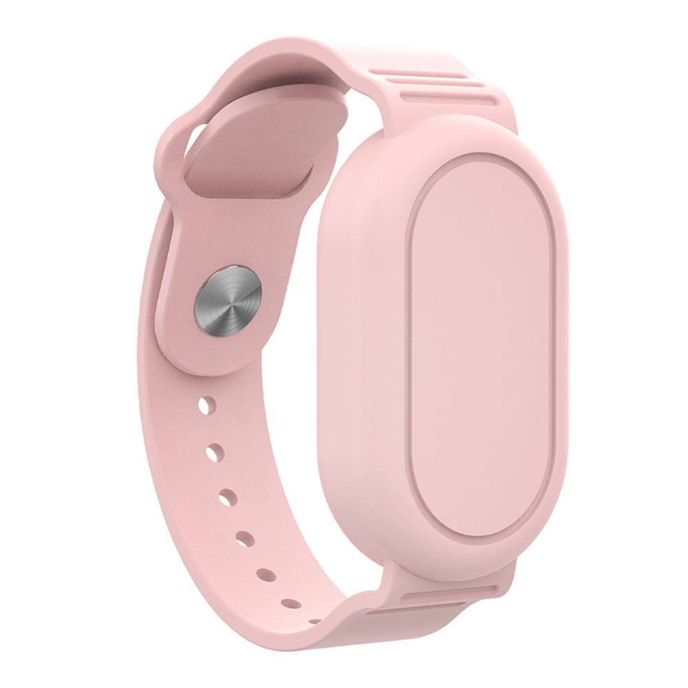 Vattentätt Silikonarmband Samsung Galaxy SmartTag 2 Rosa