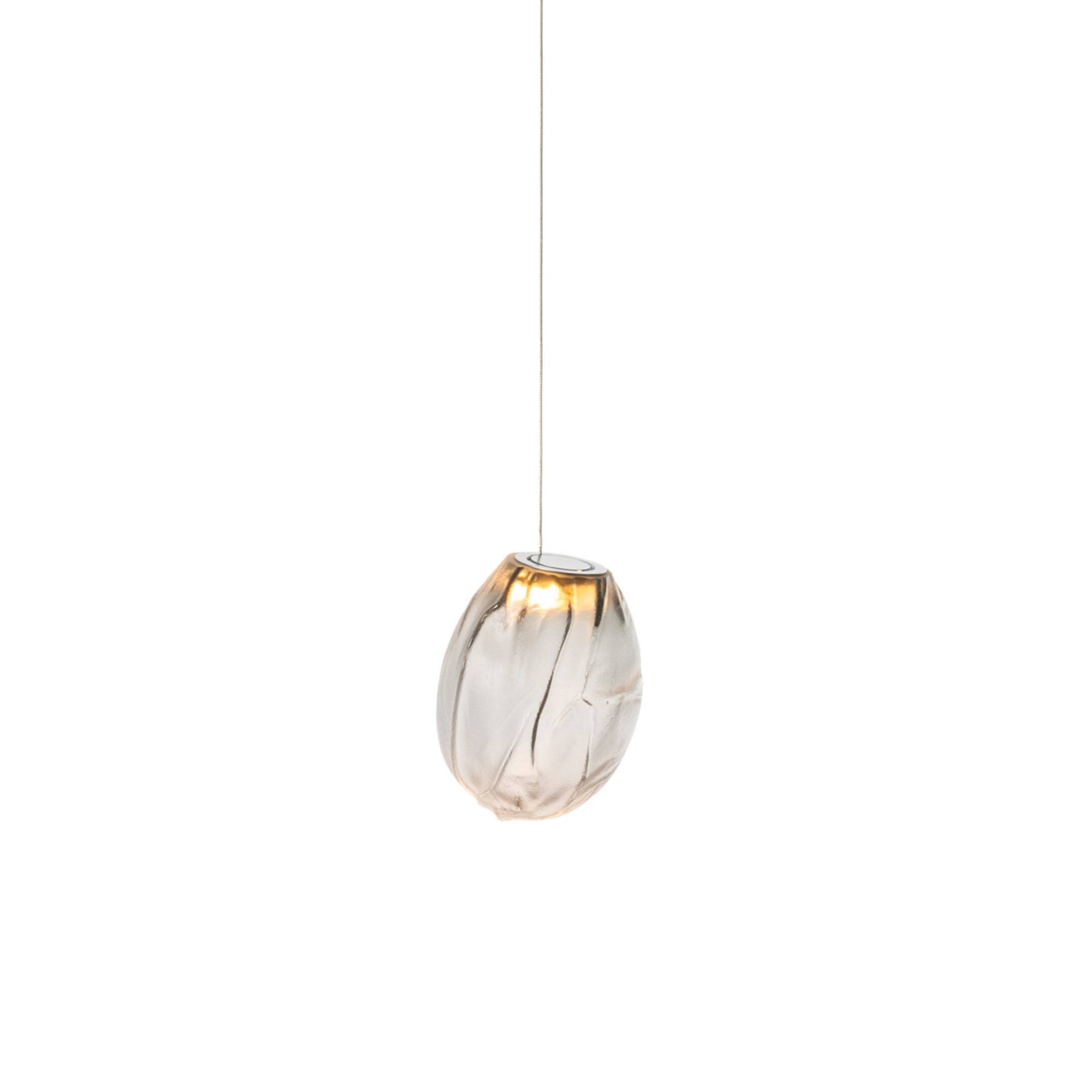 Bocci - 73.11V Pendant Grey 1, Rectangle Canopy, Dimmable LED - Klyngependler - Omer Arbel - Grå