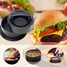 Hamburgermaskin non-stick läcker press rund form kock kotletter hamburgare kött hamburgare press biffmaskin nötkött grill