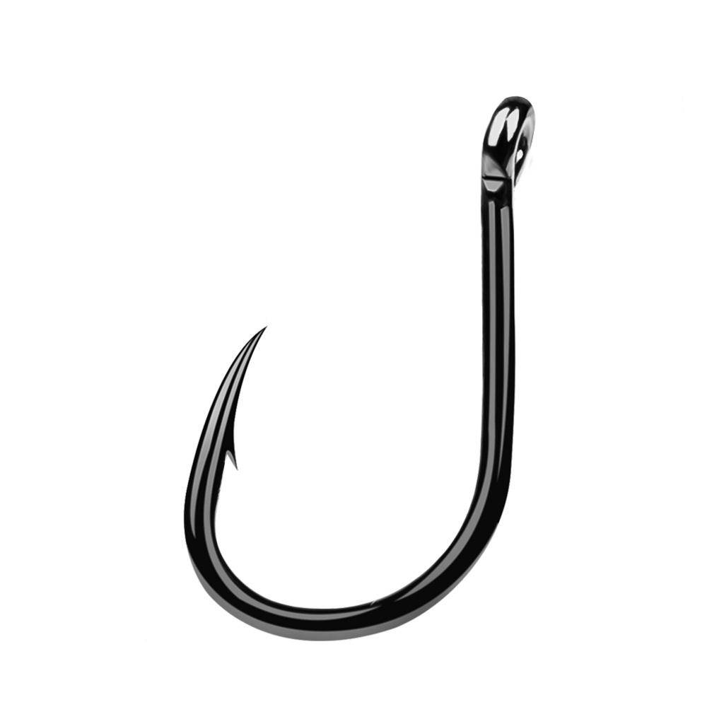 PRO BEROS Mjuk insektskrok med hulling Fiskkrok Bulk Enkelkrok 200st/påse 5# (200 pcs / bag)