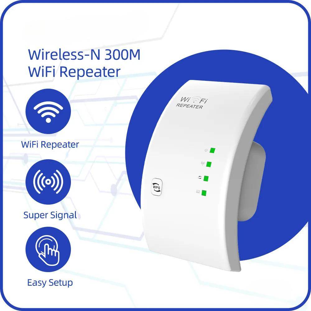 Trådlös WiFi Repeater Wifi Extender Router Wifi Signalförstärkare Booster Long Range Repiter 300Mbps Wifi Repeater Access Point