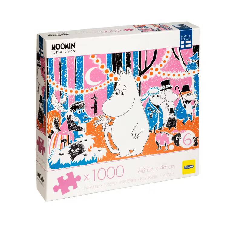 Mumin Pussel 1000 bitar Comic book cover 6