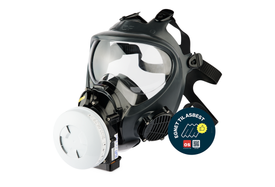 Helmaske STS Synchro 01 med motor, str L, inkl boks, lader, batteri og P3 filter