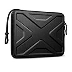 SITHON Hårt skal surfplatta fodral för 11-tums iPad Pro M4 & iPad Air M2 2024, 11-tums iPad Pro M2 M1 2022-2018, 10,9 tum iPad Air 5/4:e gen, 10,9 tum/10,2 tum iPad 10/9, surfplatta bärväska med