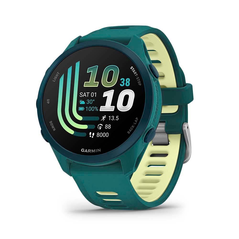 Relógio Garmin Forerunner ® 170 Music Verde-azulado e Citron
