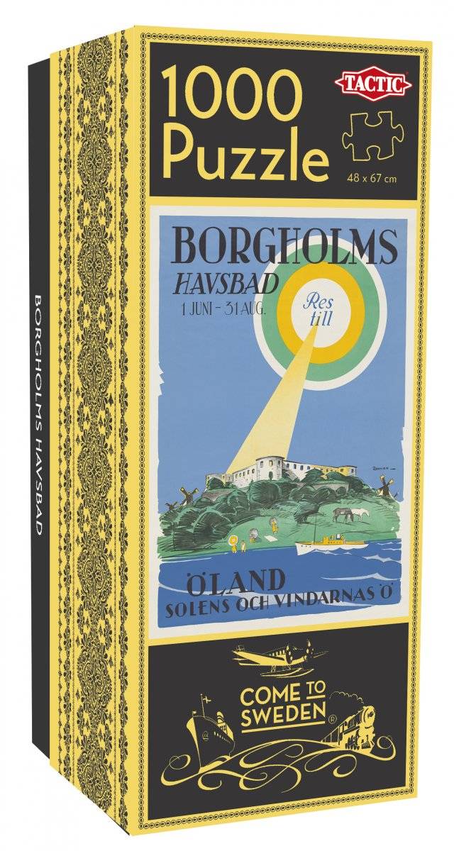 Tactic Puzzle Come to Sweden Borgholm 1000 bitar Default Title
