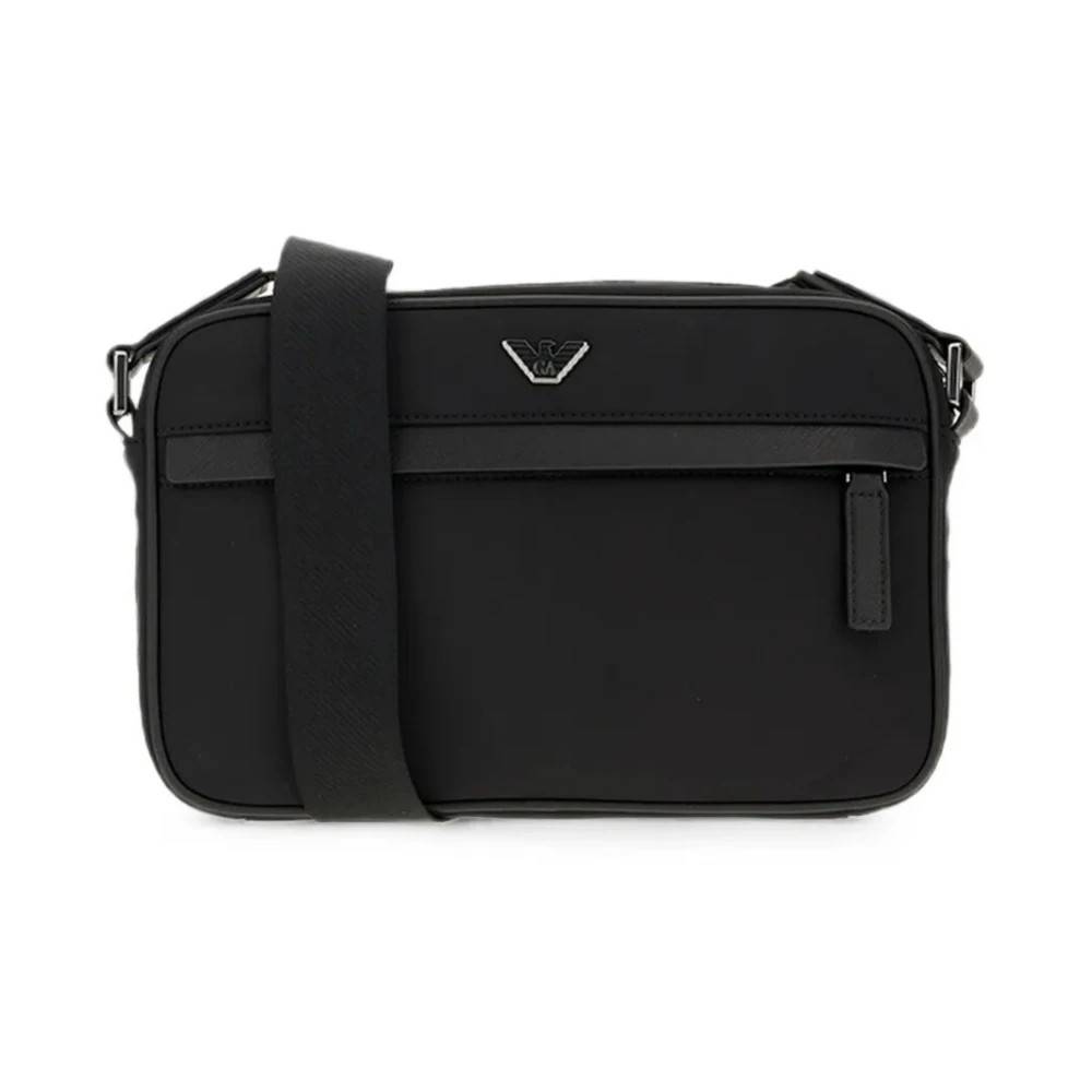 Emporio Armani Em001803 Cross Body Taske - Tasker - Herre - Sort - ONE SIZE -