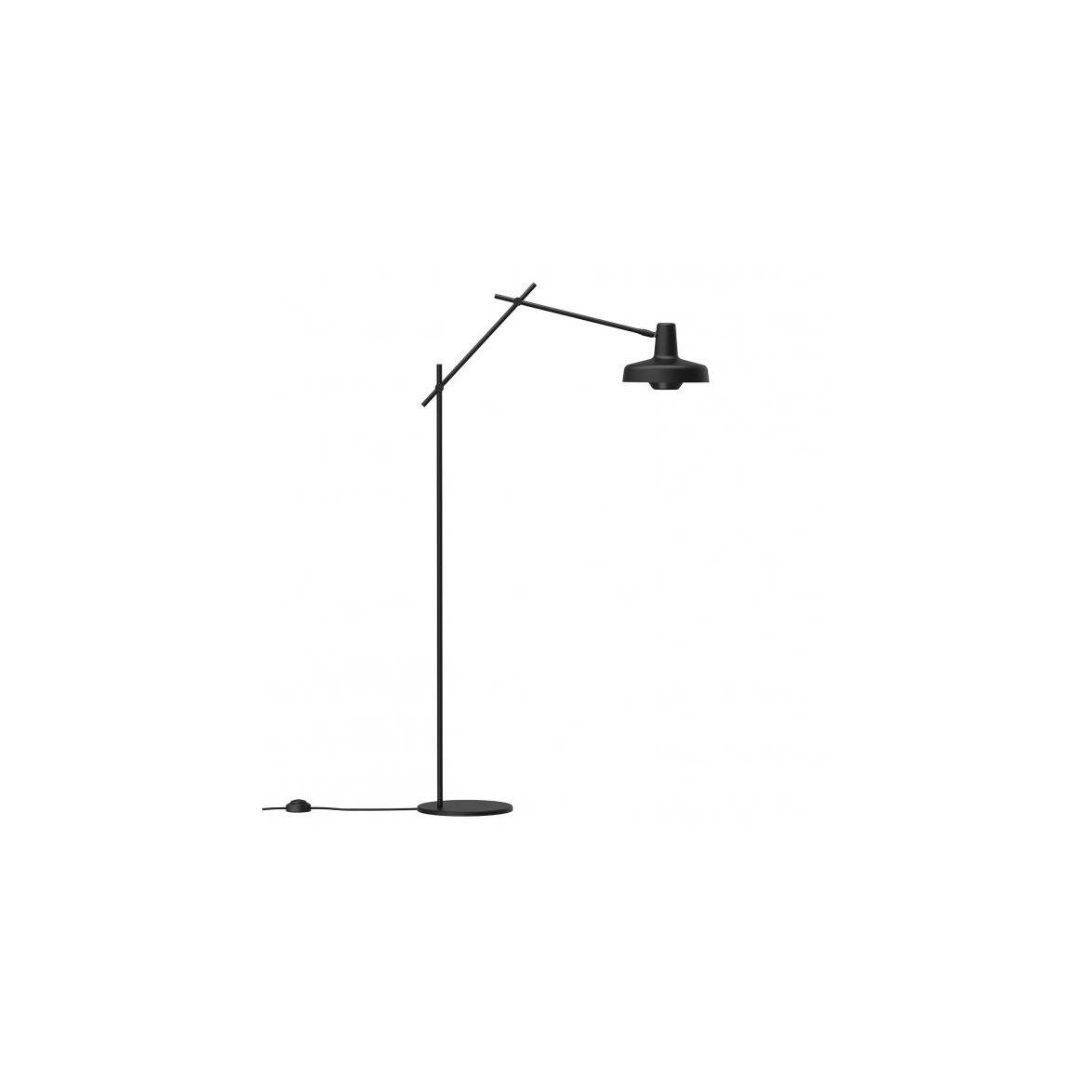 Grupa Arigato golvlampa, svart
