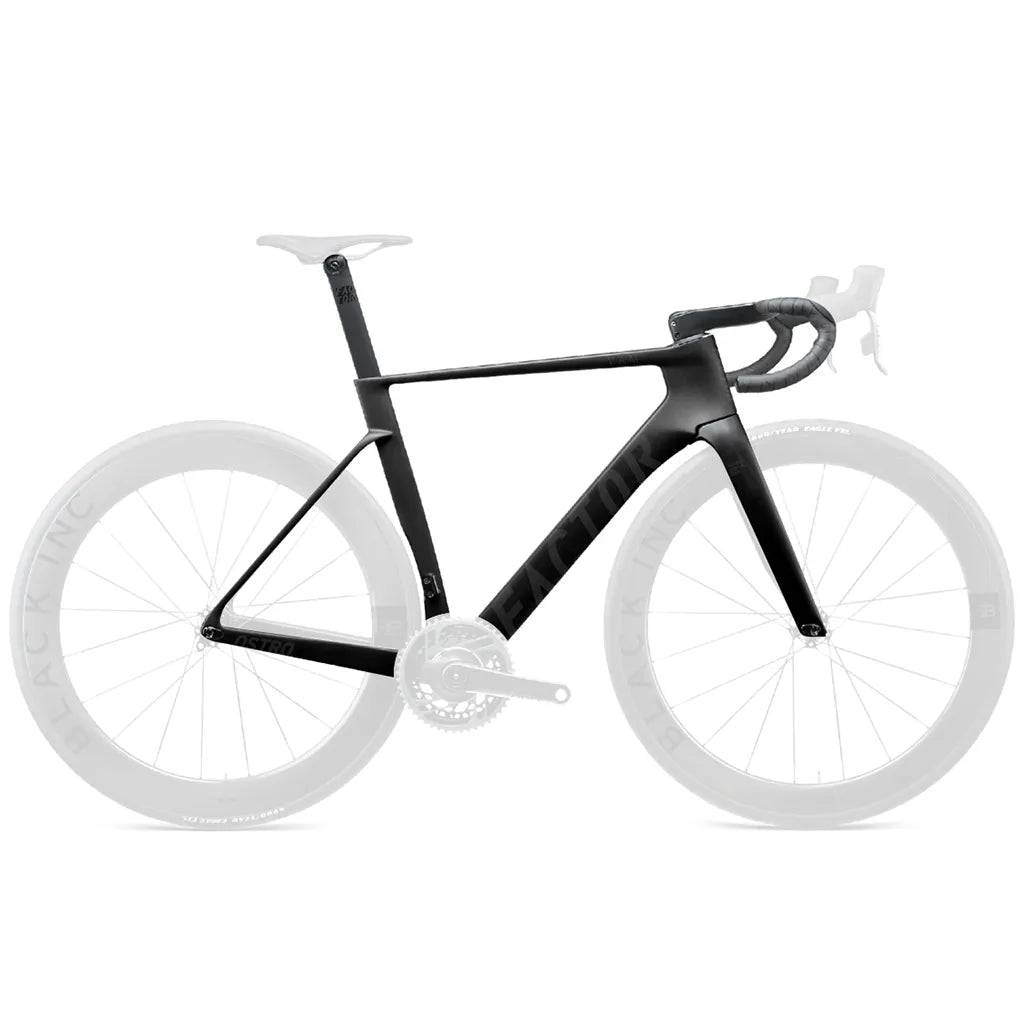 Factor Ostro VAM Disc Frameset 2021 - 086 / 52 / black/chrome