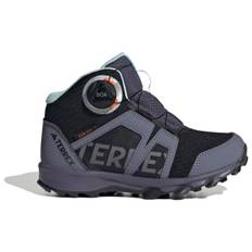 adidas Terrex Kid's Terrex BOA Mid Rain Ready Vandringskängor Barn Storlek 28,5 Färg blå/svart