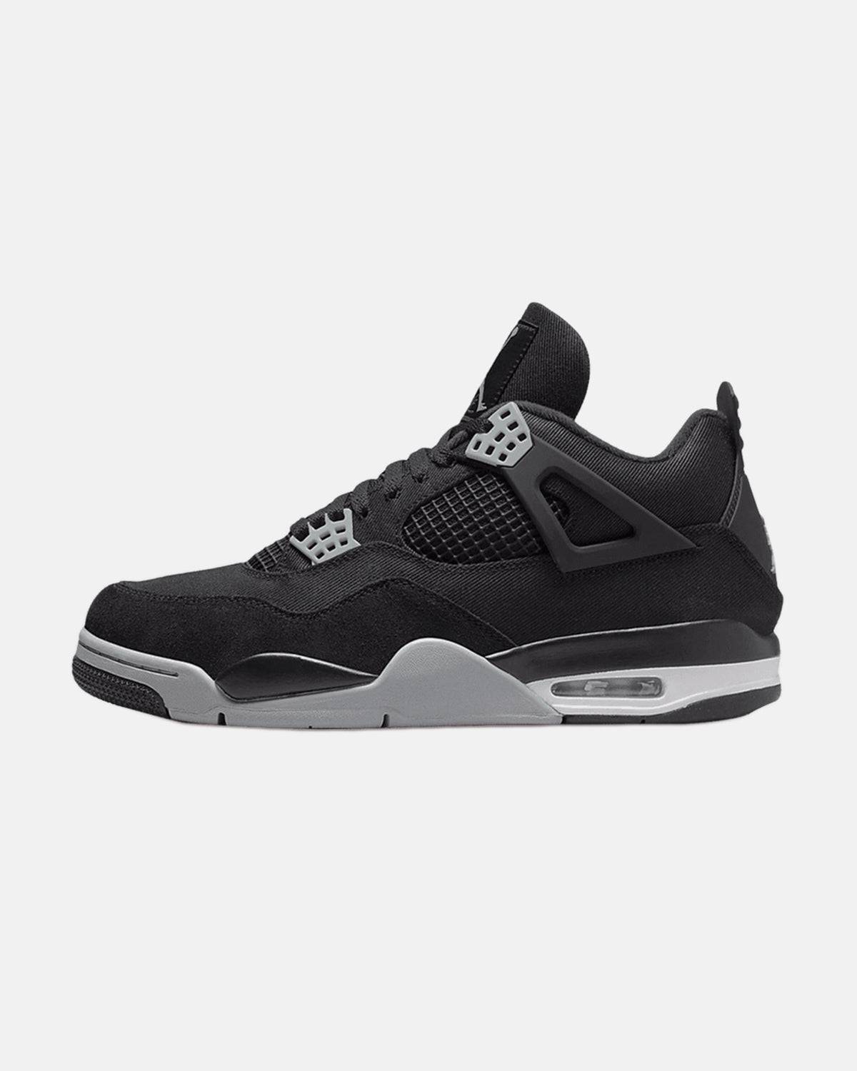 Air Jordan 4 Retro Black Canvas - DH7138-006 39