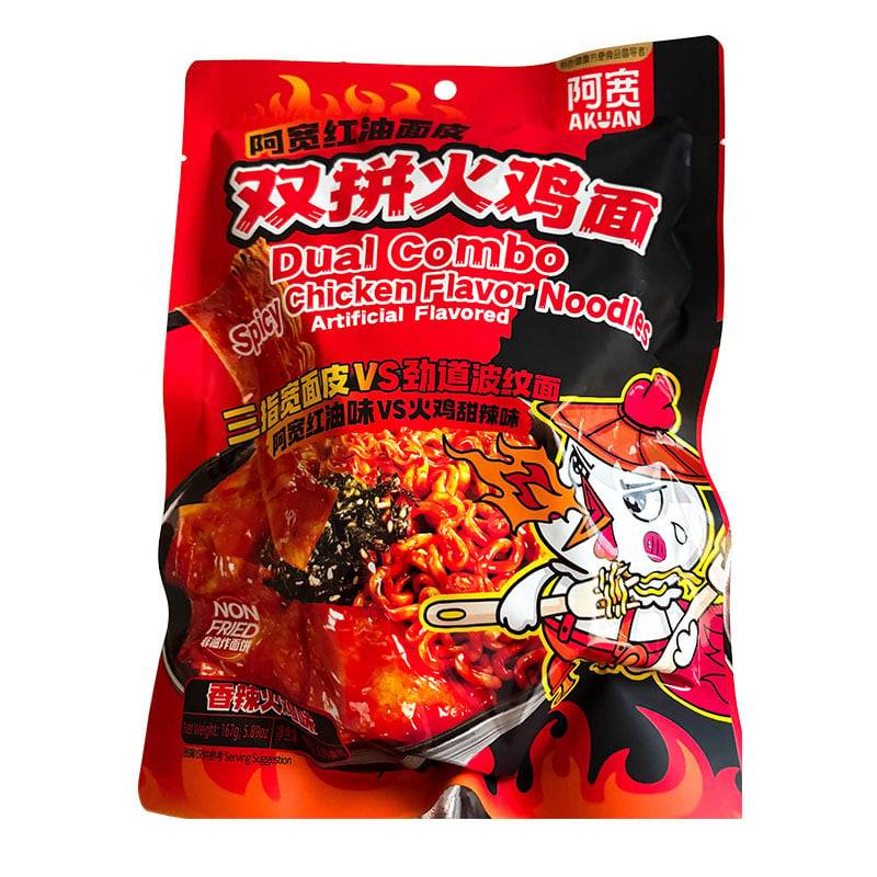 Snabbnudlar Sichuan Chiliolja & Buldak