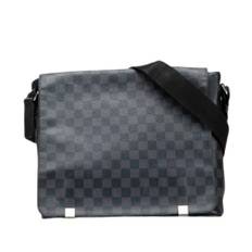 Louis Vuitton Vintage, Vintage , Herre, Sort, ONE SIZE, Uld, Pre-owned canvas tasker