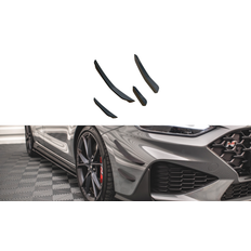 Maxton Front Bumper Wings (Canards) Hyundai I30 N Hatchback/Fastback Mk3 Facelift