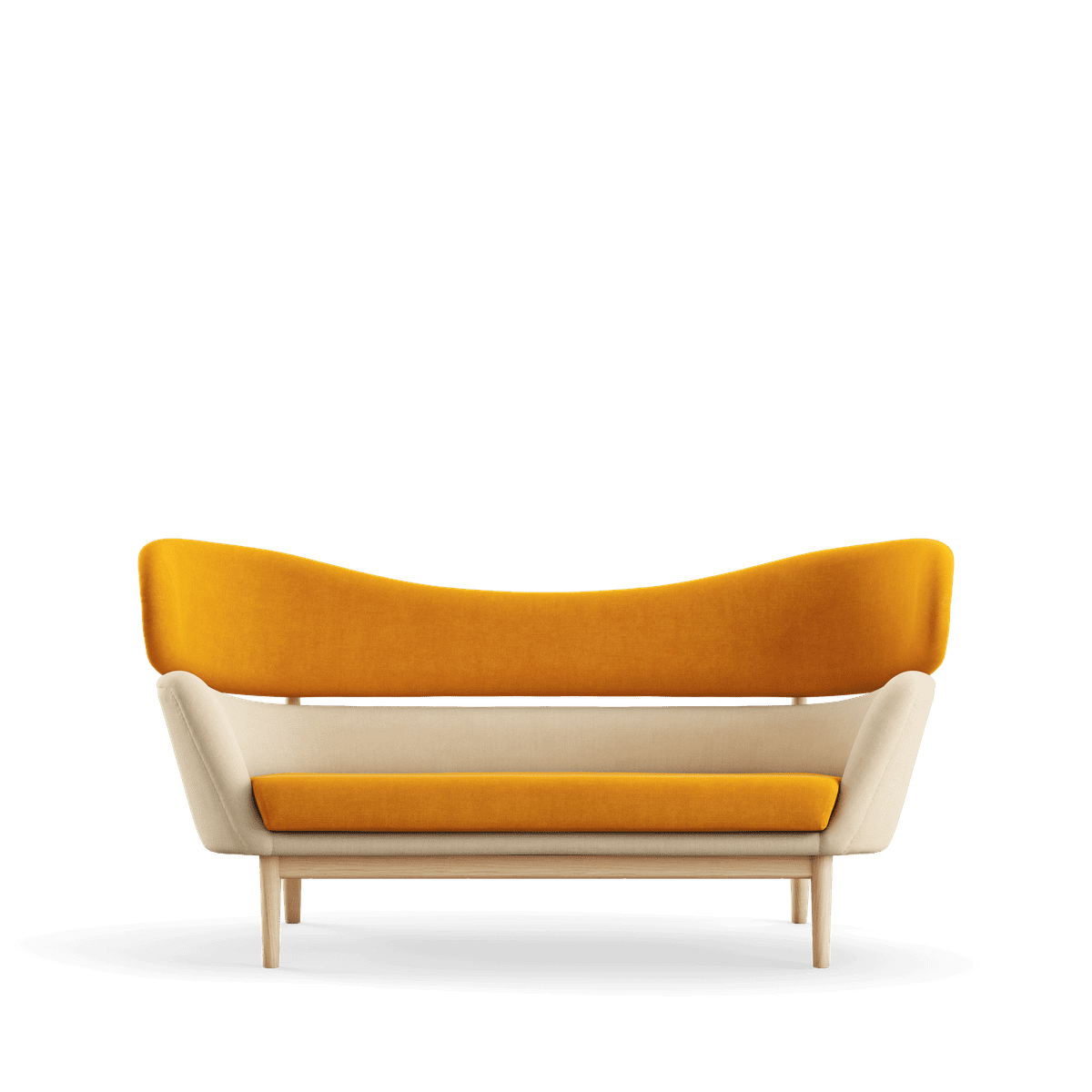 Baker sofa, eg klar olie af Finn Juhl Hallingdal 457 / 100 - Jacobsen Plus