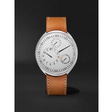 Ressence - Type 1.3 S W Mechanical 42mm Titanium and Ostrich Watch - Men - White