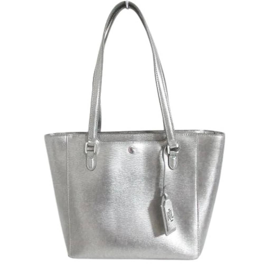 Ralph Lauren Pre-owned, Vintage , Dam, ONE Size, Läder, Pre-owned Läder Axelremsväska
