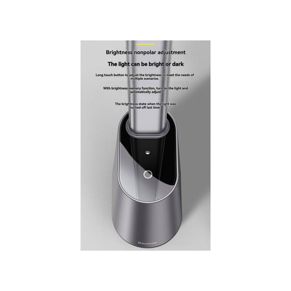 Baseus LED Desk Lamp Eye Protection Study Dimmable Office Light Foldable Table Lamp Adaptive Brightness Bedside Read Lamp
